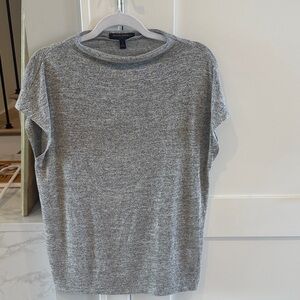 Banana Republic Heather Gray Short Sleeve Tee